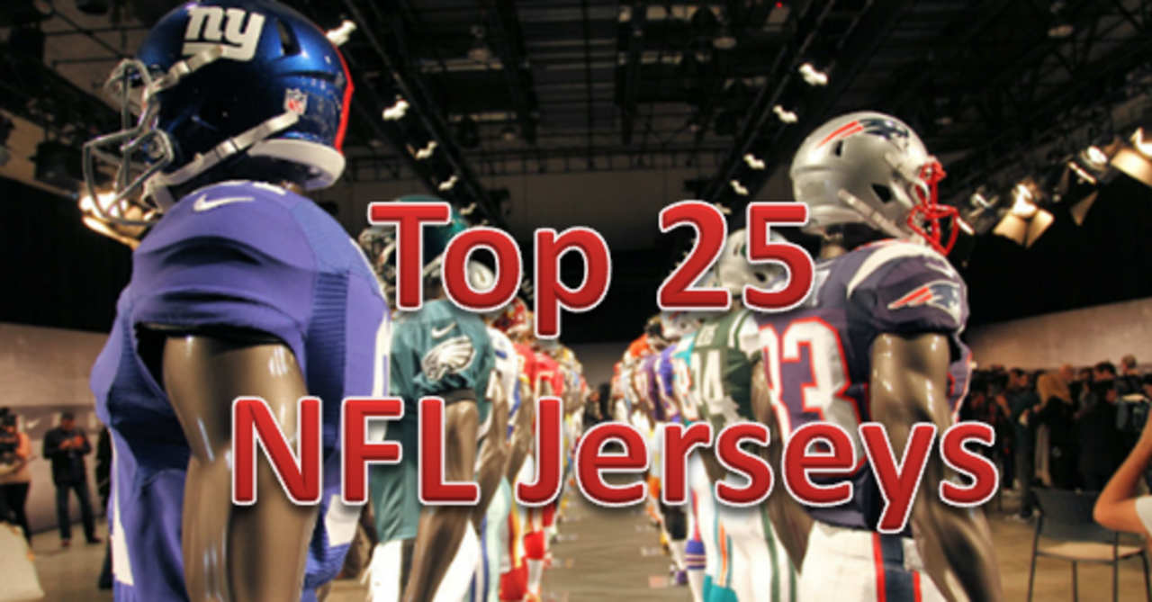 top 25 nfl jersey sales